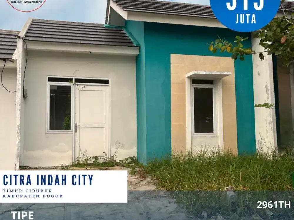Dijual Rumah Dengan View Perbukitan, Fasilitas Legkap Lokasi Bebas Banjir
