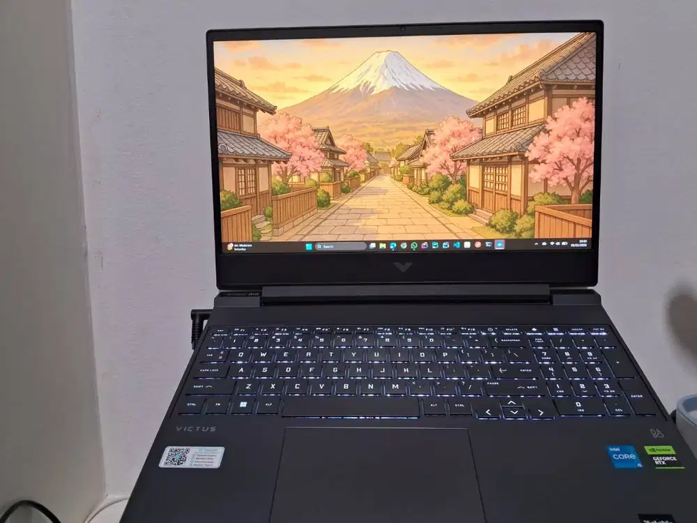 HP Victus 15 RTX3050 | i5-12450H | 16/512 | Mulus | Garansi s/d Mar 20