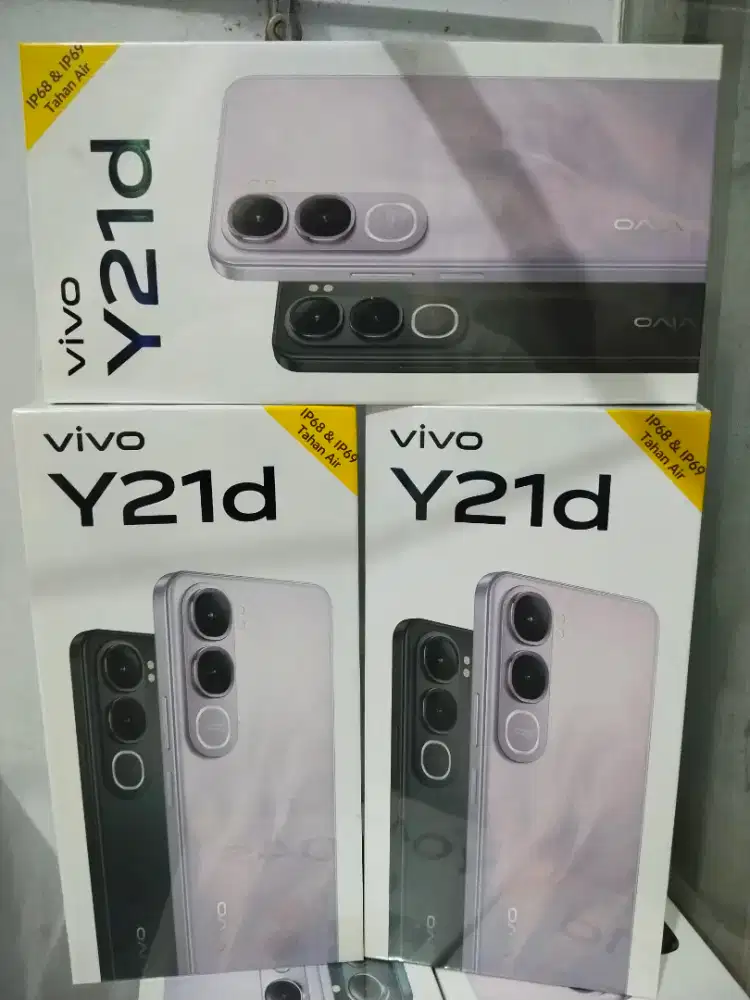 Vivo Y21d ram 6/256gb baru segel resmi