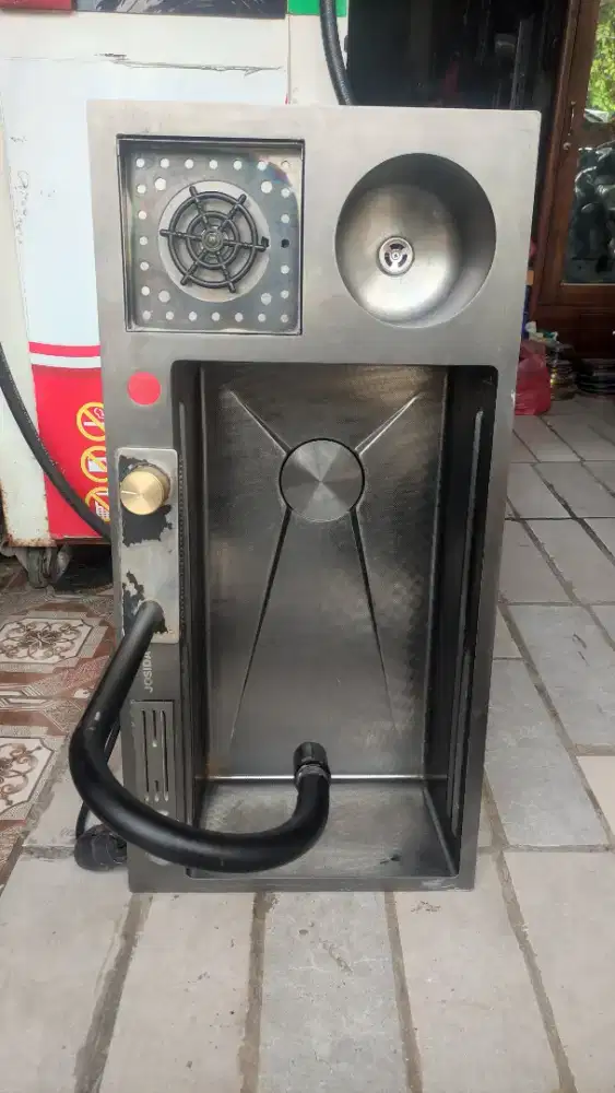 SINK WESTAFEL 92x45x22 STAINLESS MERK JOSIDA SEKEN BEKAS LIKE NEW