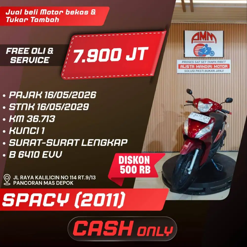 SPACY 2011 PAJAK HIDUP CC 0% KREDIVO TOKPED SPAYLATER INDODANA GOPAY