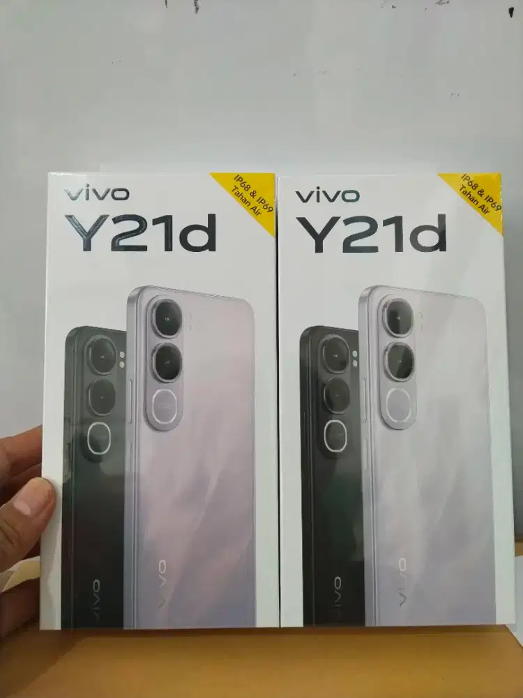 Vivo Y21d ram 4/128gb segel garansi resmi