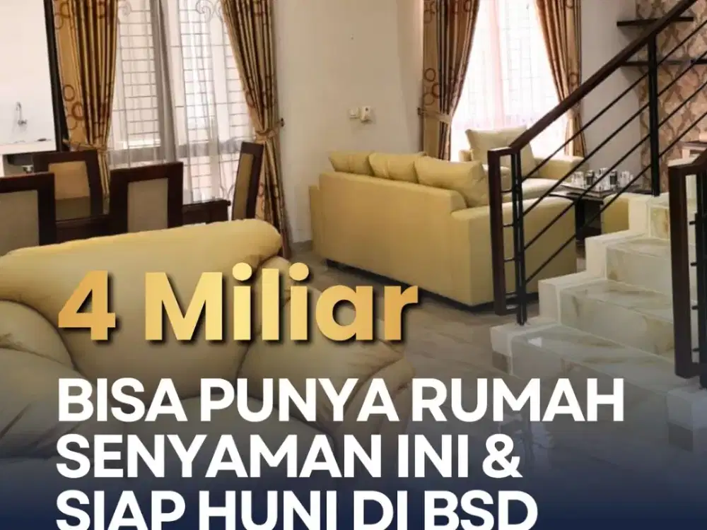 DIJUAL RUMAH  Hunian siap huni yang nyaman dan elegan di kawasan Green Cove, menawarkan ruang luas serta lingkungan tenang—ideal untuk keluarga modern