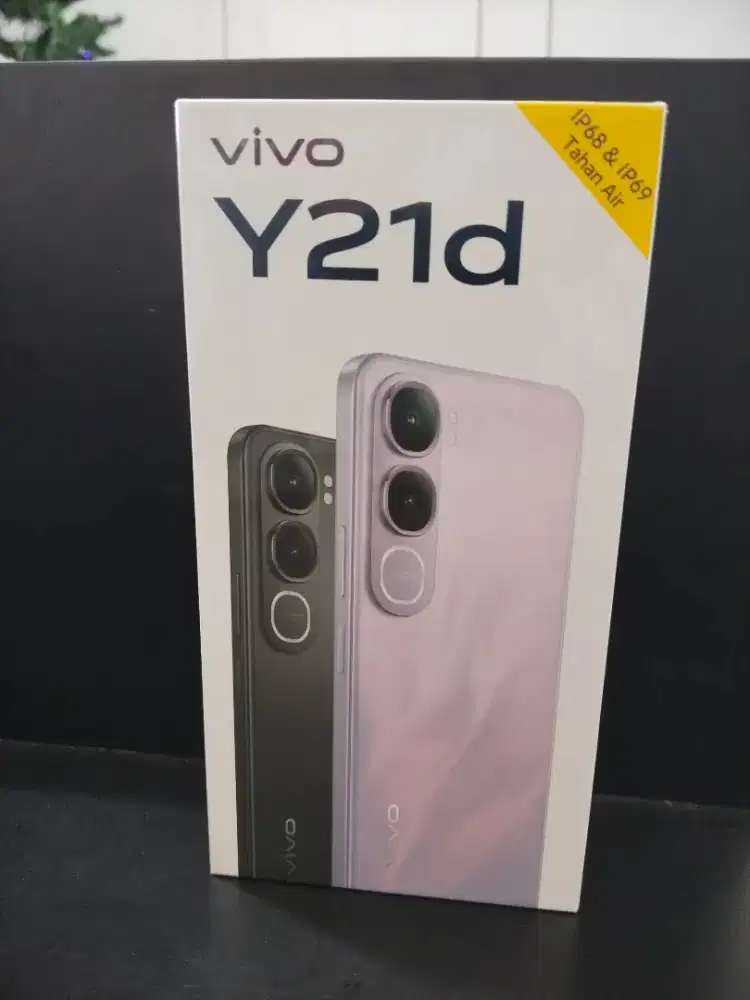 Vivo Y21d ram 4+4/128gb Anti Air dan tahan banting