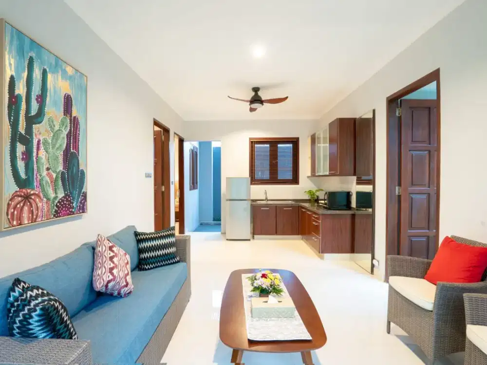 For Sale Modern Contemporary Balinese Villa in Heart of Echo Beach Canggu Bali - Thumbnail 4