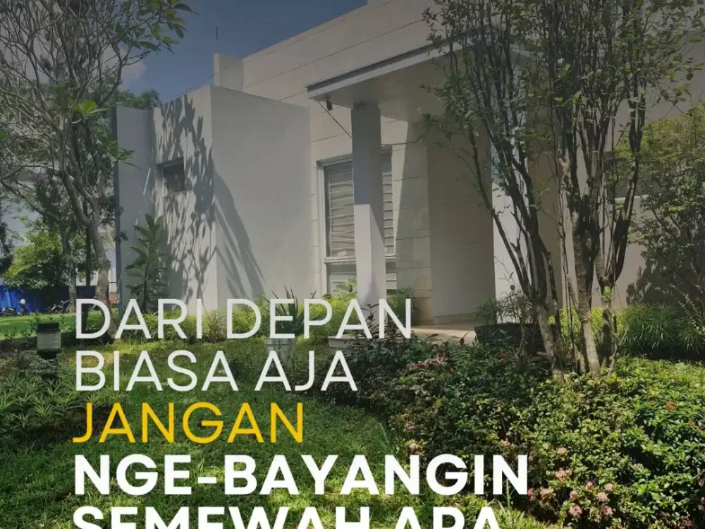 Luxury Home for Sale Cajuputi De Park  Hunian mewah & prestisius di kawasan elite Cajuputi De Park, hadir dengan lahan luas dan bangunan besar