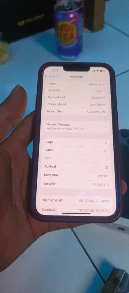 Iphone 13 hitam PA/A ibox HITAM