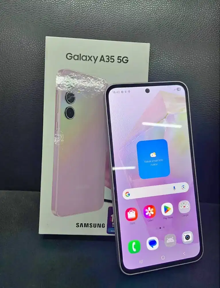 SAMSUNG A35 5G 8/256 FULLSET MULUS NOMINUS