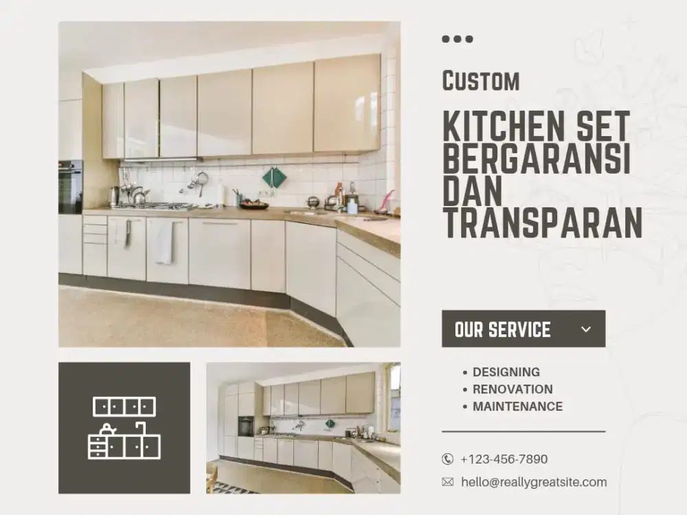 Jasa Kitchen Set Tangerang • Desain & Pasang