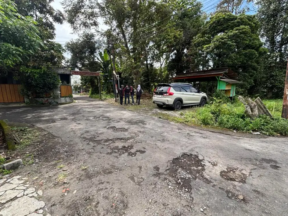 Tanah SHM Pekarangan Belakang Polda DIY