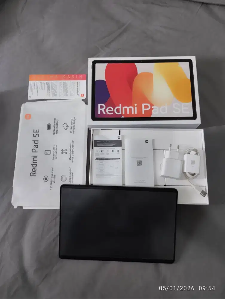 REDMI PAD 11 Inch, MULUS (jarang pakai), seperti baru, lengkap, (lokas