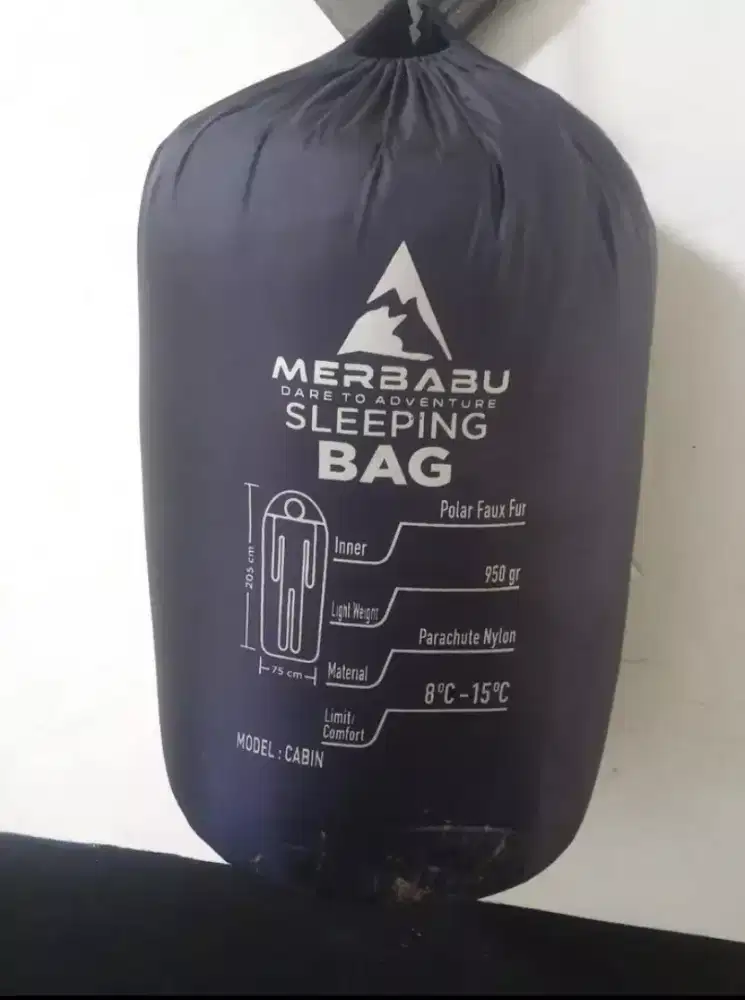 sleeping bag merbabu