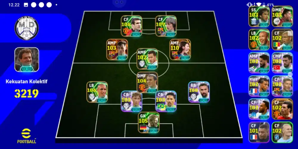 Akun Efootball mobile