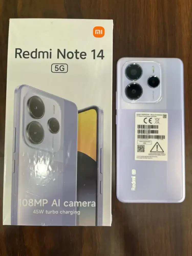 Second Xiaomi Note 14 5G 12/512GB garansi Feb 2027