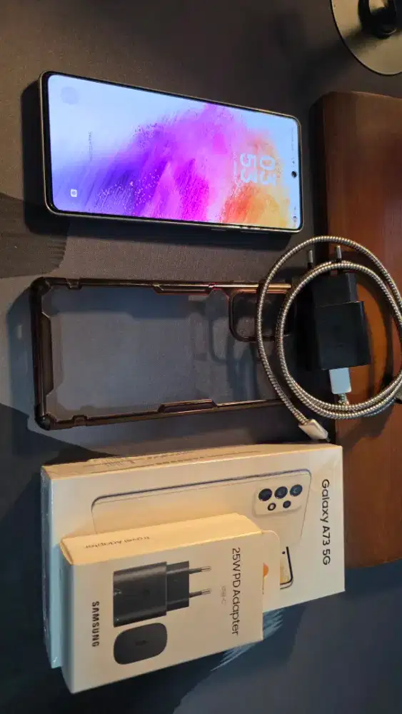 DIJUAL: Samsung Galaxy A73 5G 8/256GB - Awesome White (Fullset)