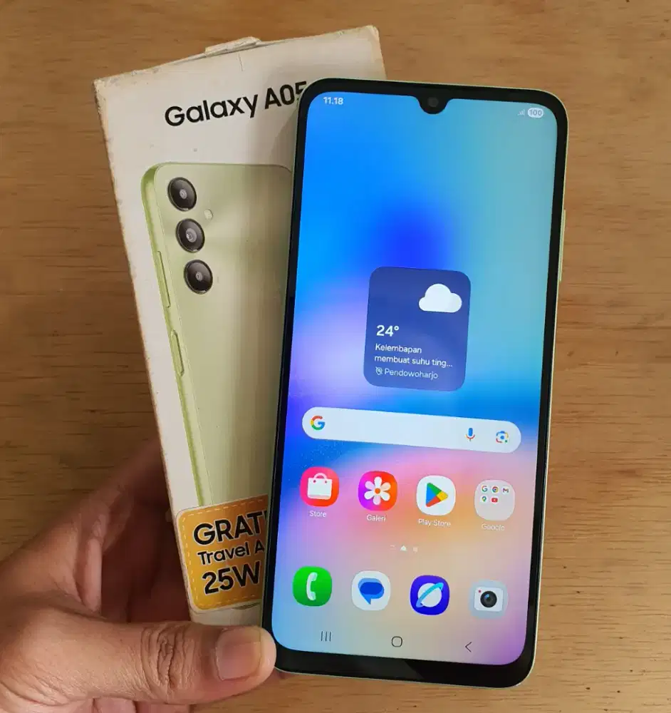 Samsung A05S 6+6/128 fullset mulus