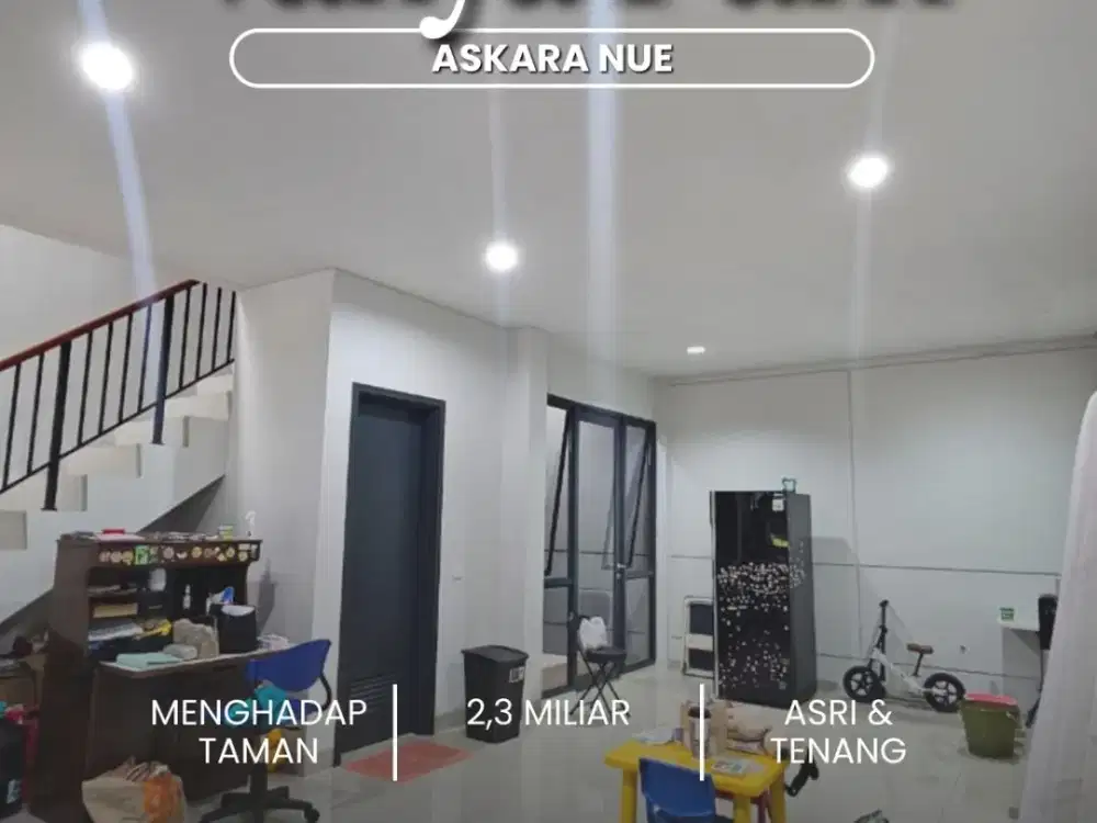 Hunian eksklusif dengan view taman langsung, menghadirkan ketenangan, privasi, dan suasana alami di kawasan premium Vanya Park BSD City