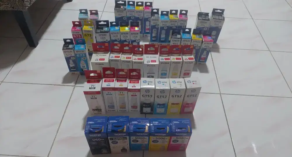 Jual semua tipe tinta espon dll