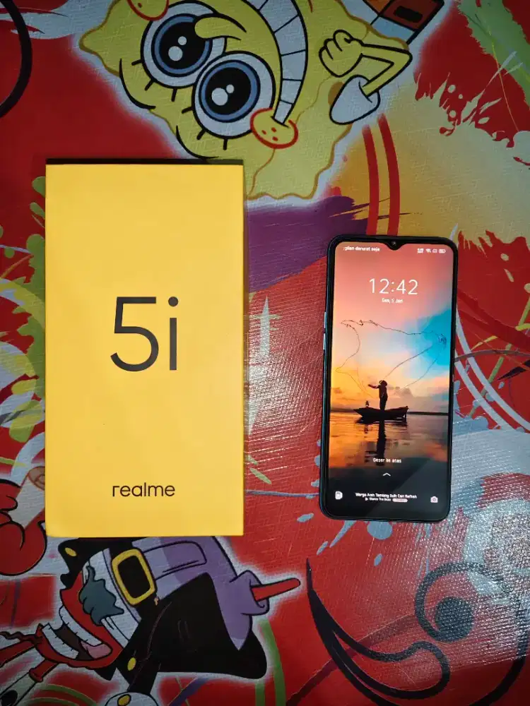 Realme 4/64 ( Biru Laut )