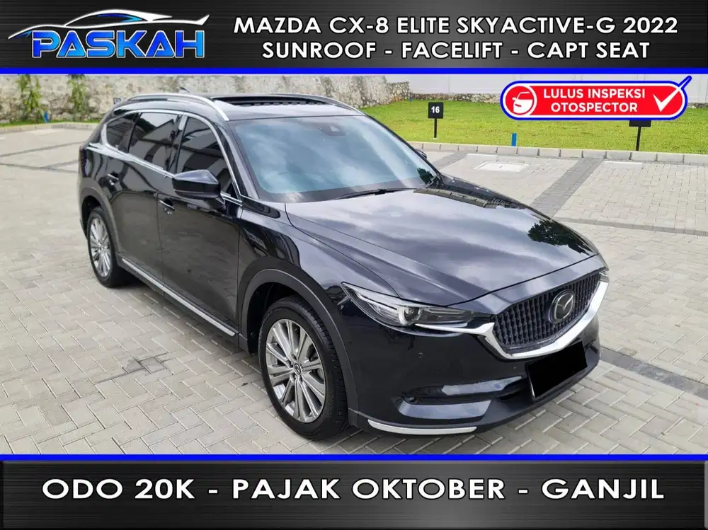 SUNROOF BUNGA=4.5% PAJAK=OKTOBER Mazda CX8 Elite 2022 CX 8 ELITE 2022