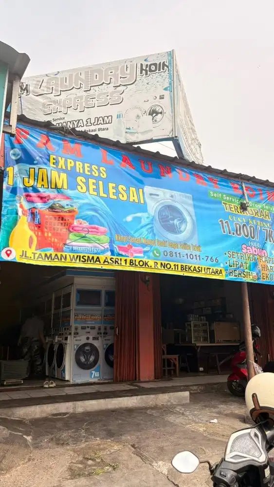 Dibutuhkan karyawan laundry