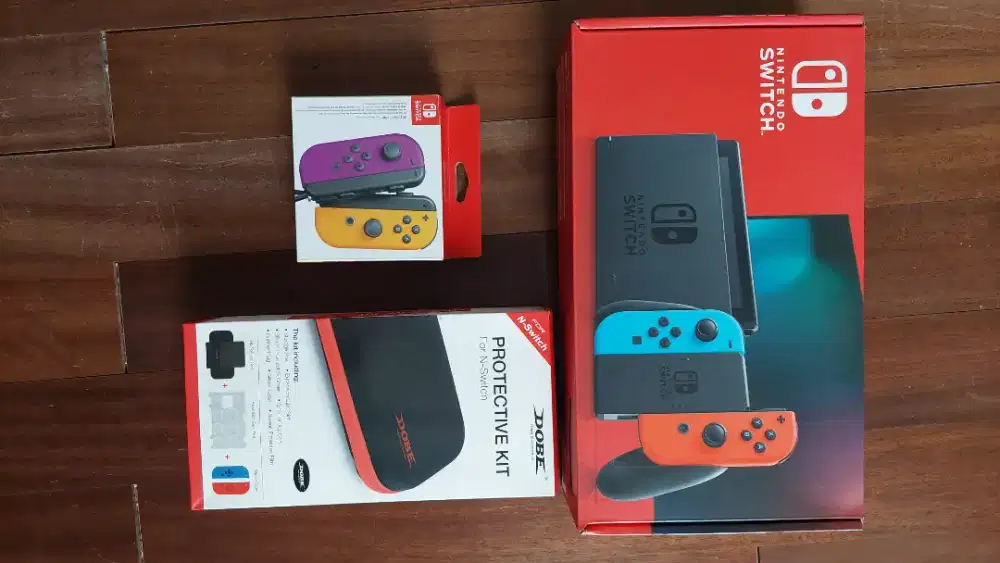 Nintendo Switch Neon Blue n Red