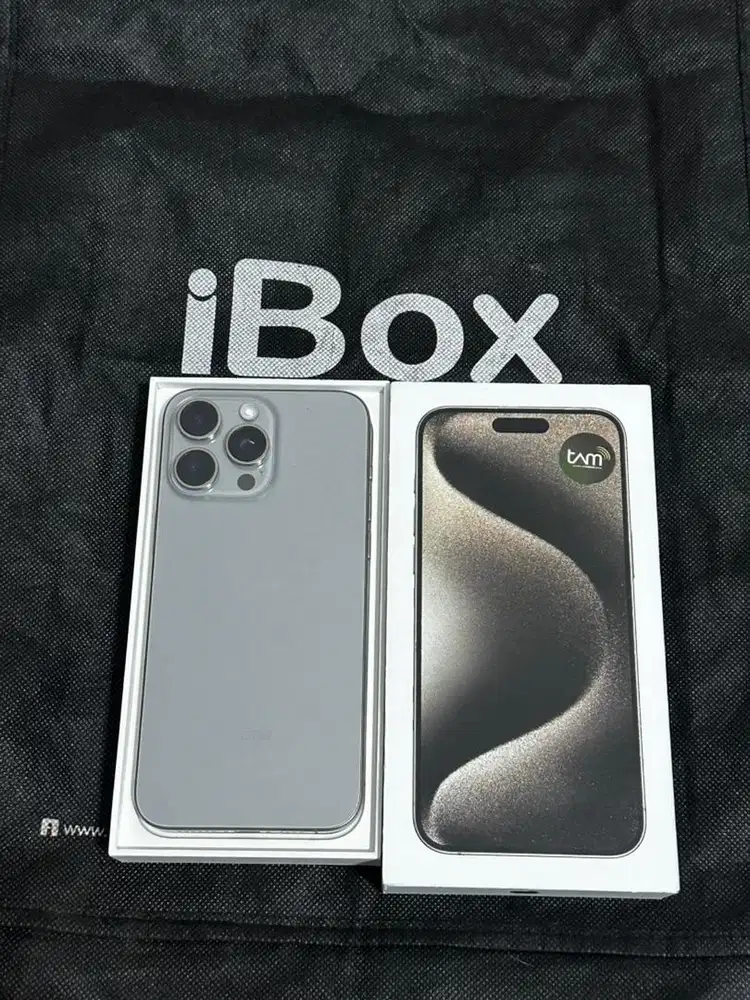 IPHONE 15 PROMAX 256GB IBOX FULL SET