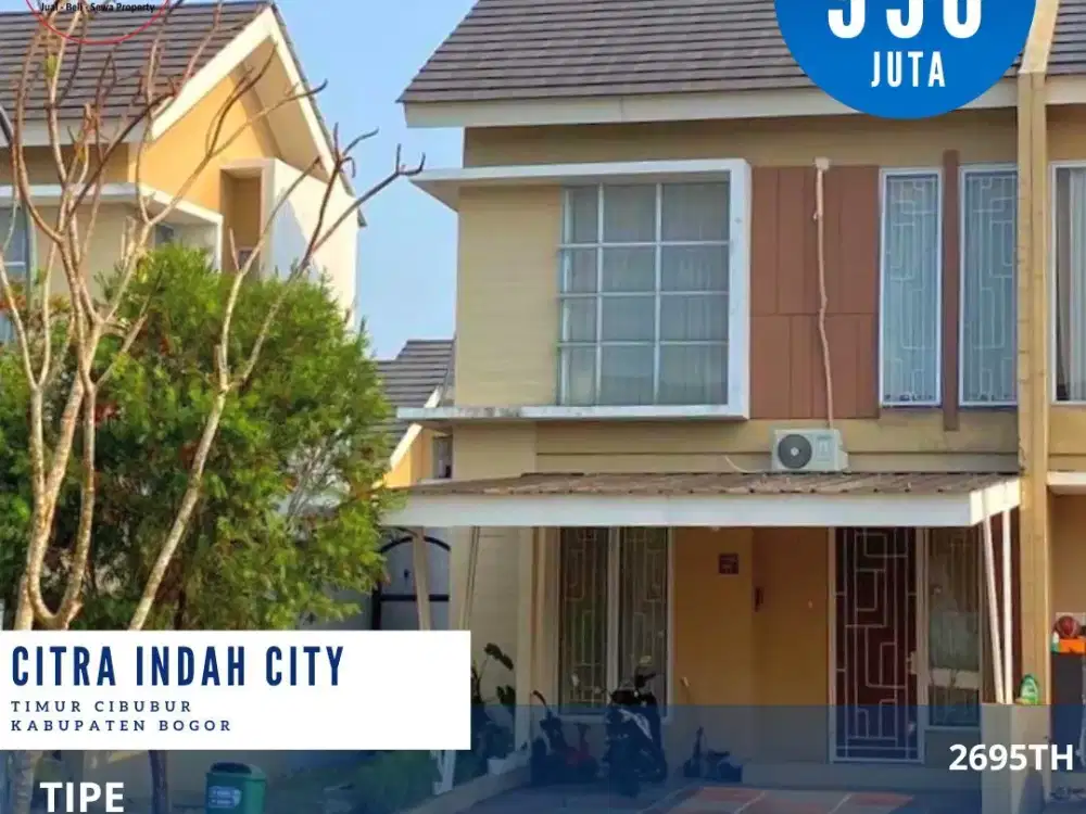 Dijual Rumah Bagus Dua Lantai Boulevard Depan Taman