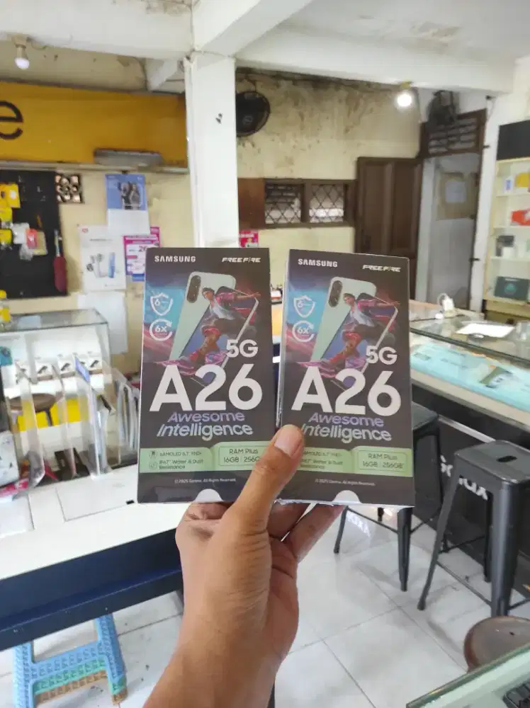 Berminat silahkan WA Samsung Galaxy A26 5G 8/256 Garansi resmi 1thn