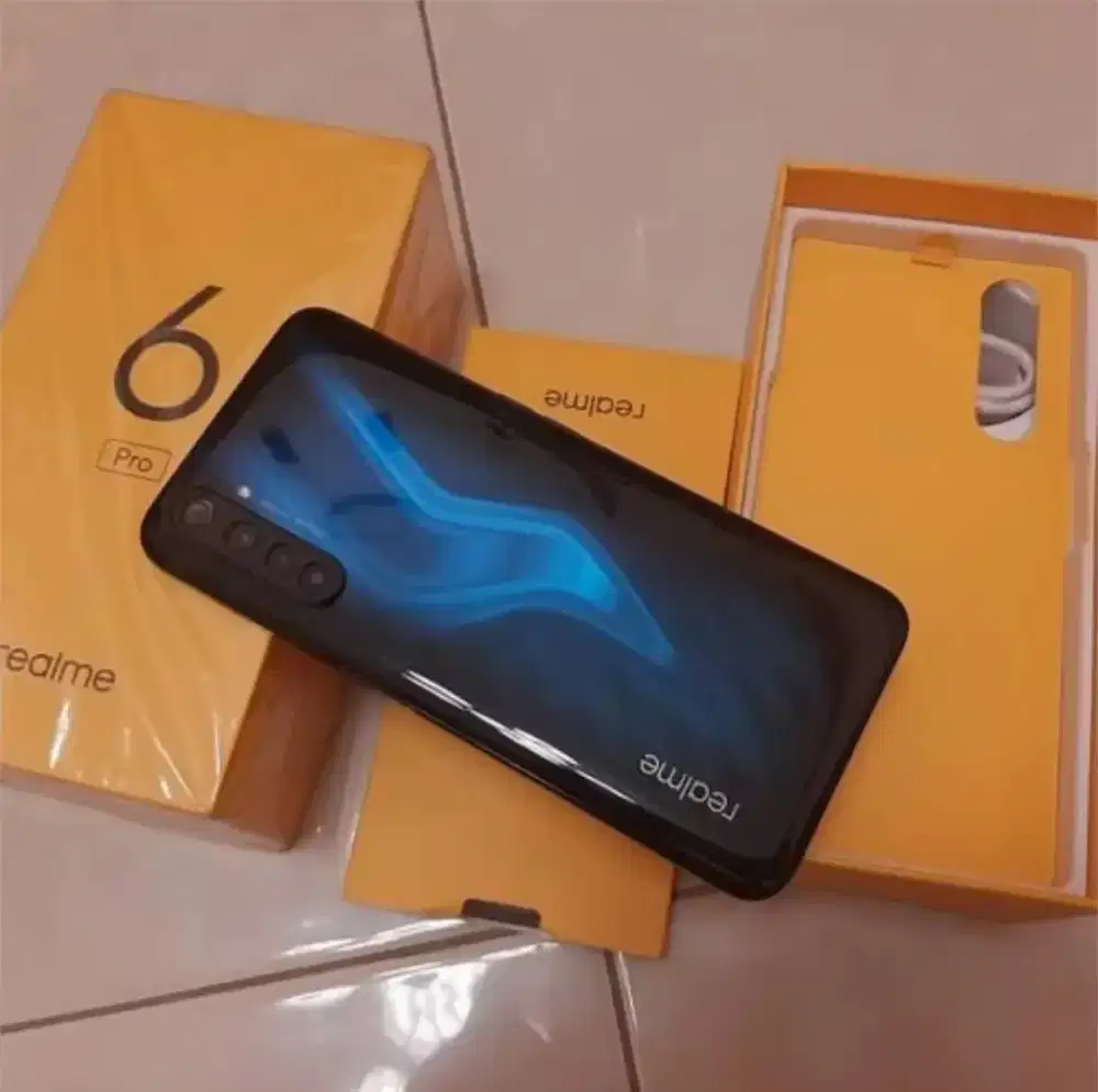 Realme 6 pro ram 8/128 fullset nominus muluss banget