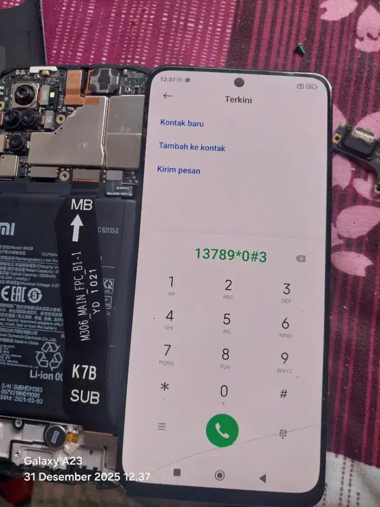 Lcd ORI redmi note 10s