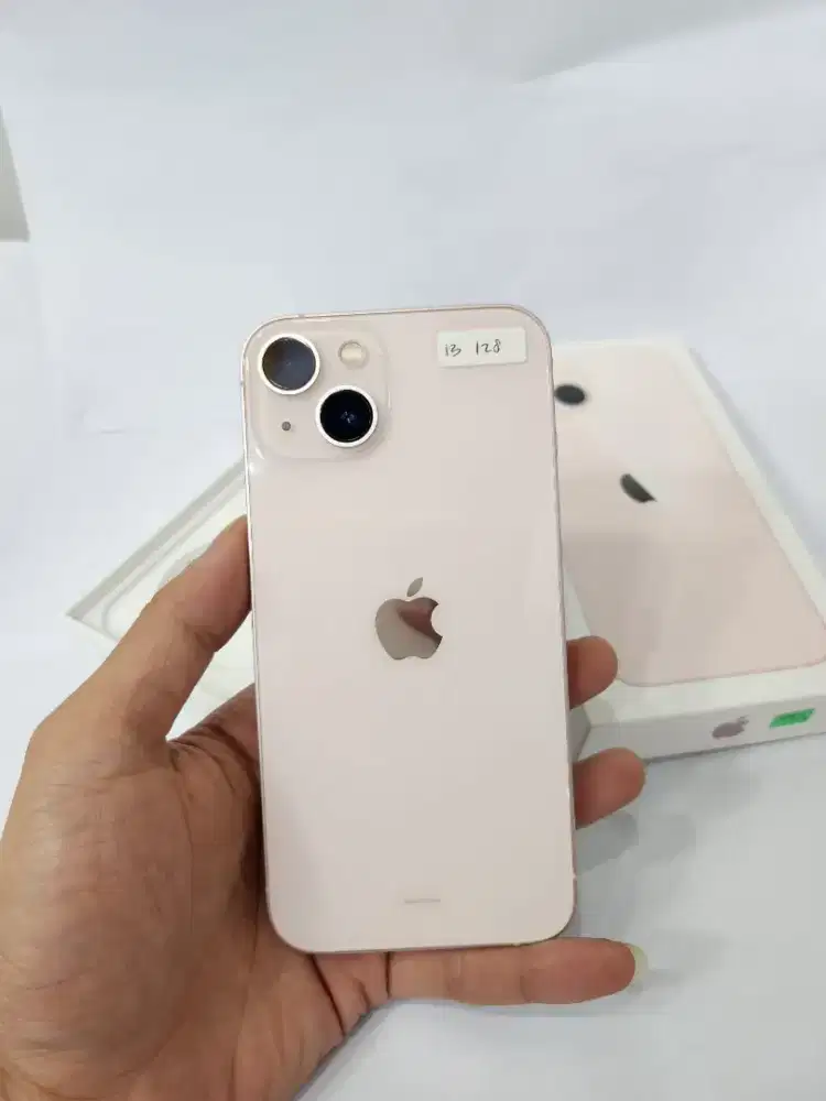 iPhone 13 128GB Pink resmi iBox fullset