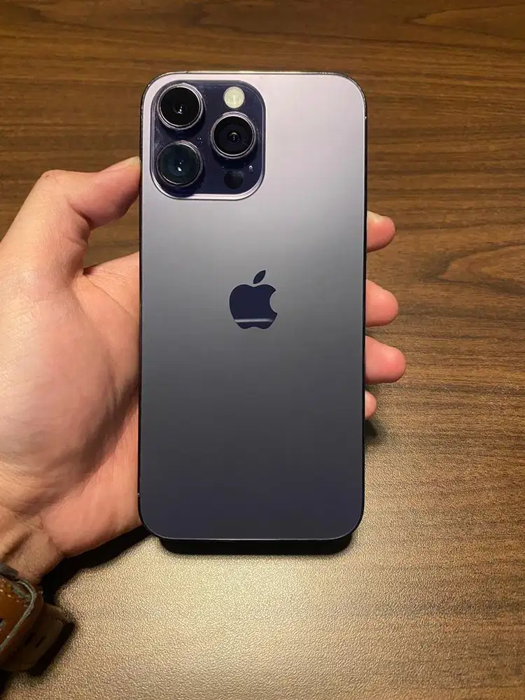 iPhone 14 PRO MAX 256GB Resmi Beacukai Deep Purple (Nota Pajak ada)