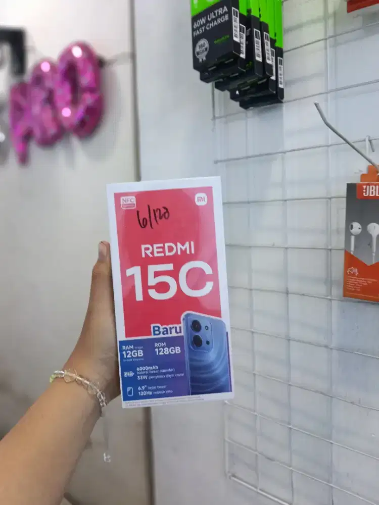 Promo Redmi 15C New Segel Garansi Resmi