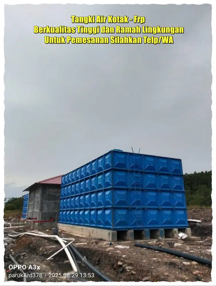 Roof Tank - Tangki Air - Tangki Panel - Panel Tank - Tangki FRP