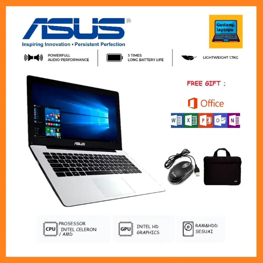 Jual BU MURAH! LAPTOP ASUS murah hari ini saja!!