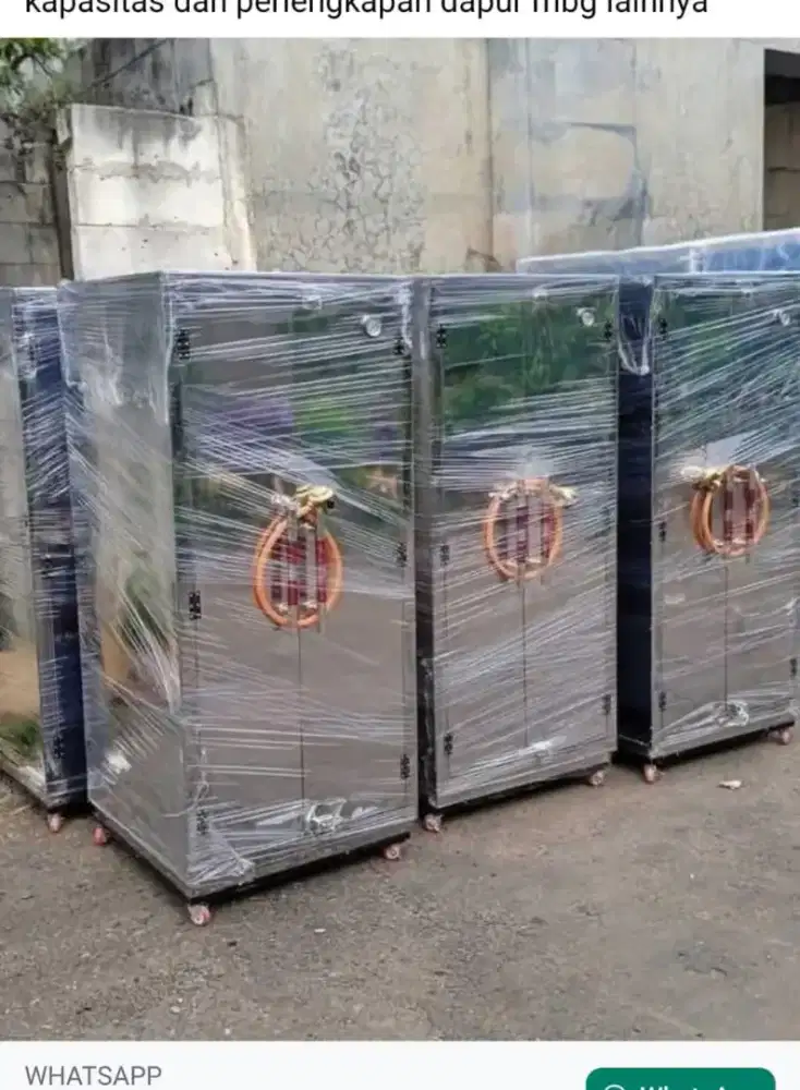 Pengering/sterilisasi foodtray