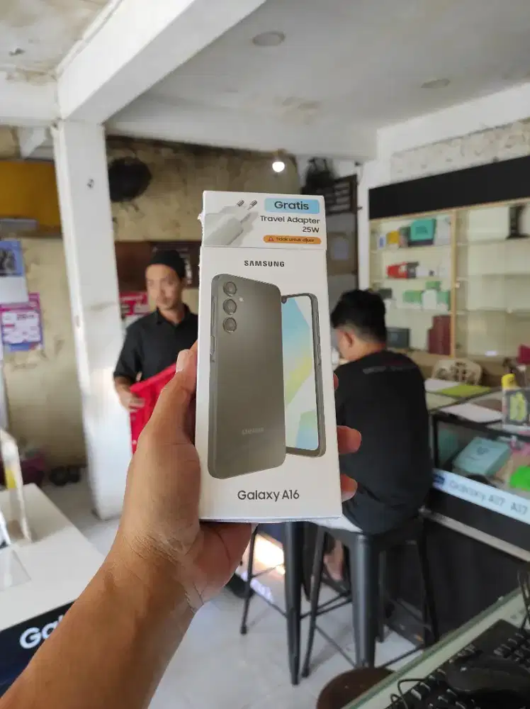 Berminat silahkan WA Samsung Galaxy A16 8/128 Garansi resmi 1thn