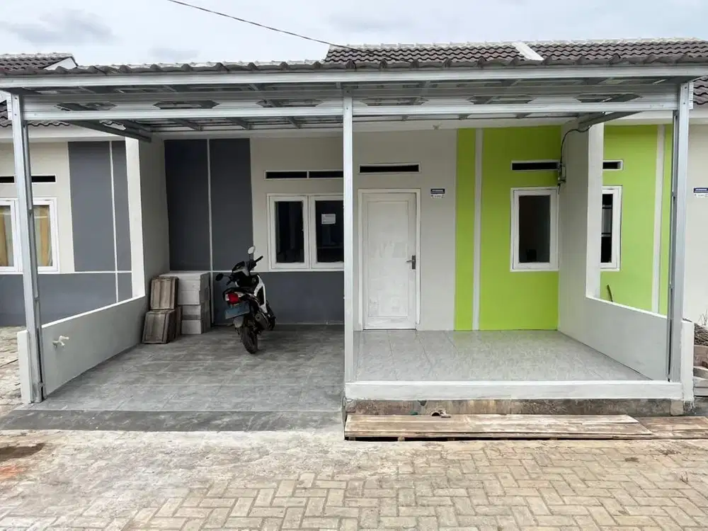 Rumah 1 Lantai Siap Huni, Renovasi  Carport 1 Mobil dan Kanopi Depan
