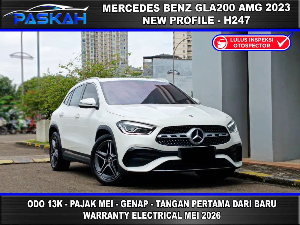 New Profile Genap Odo=13K TAX-MEi Mercedes Benz GLA200 AMG 2023 PASKAH