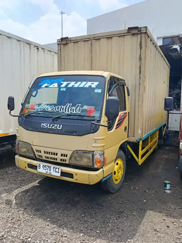 Isuzu elf NKR71 ps125 double ban 6 box 21.7 kubik 2015