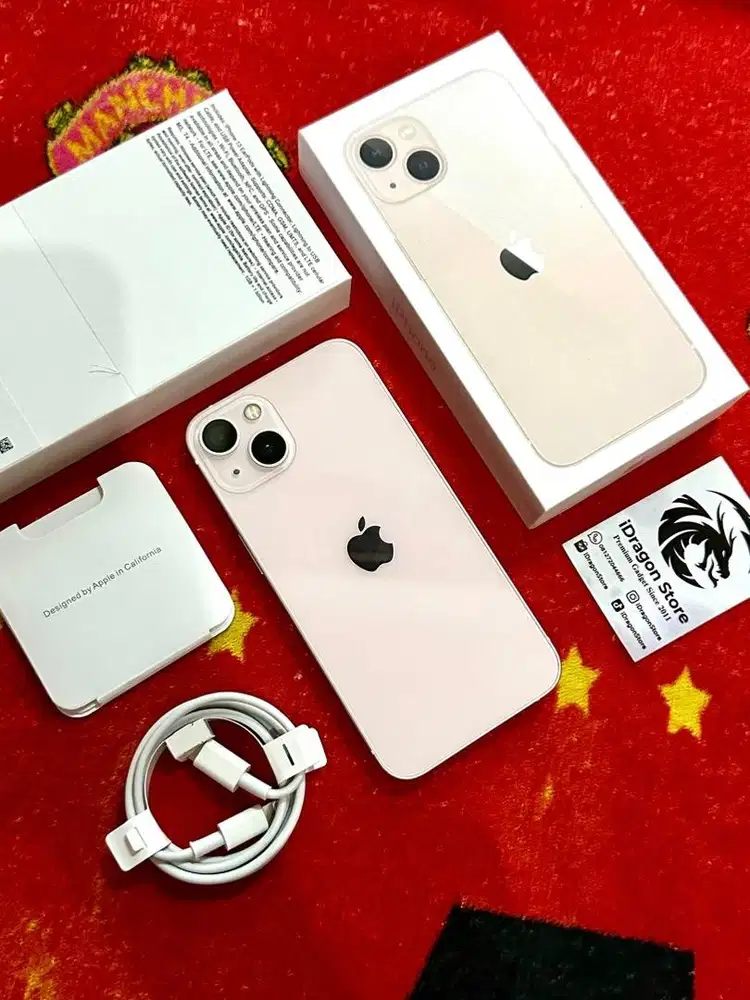 iphone 13 128gb Pink Fullset mulus