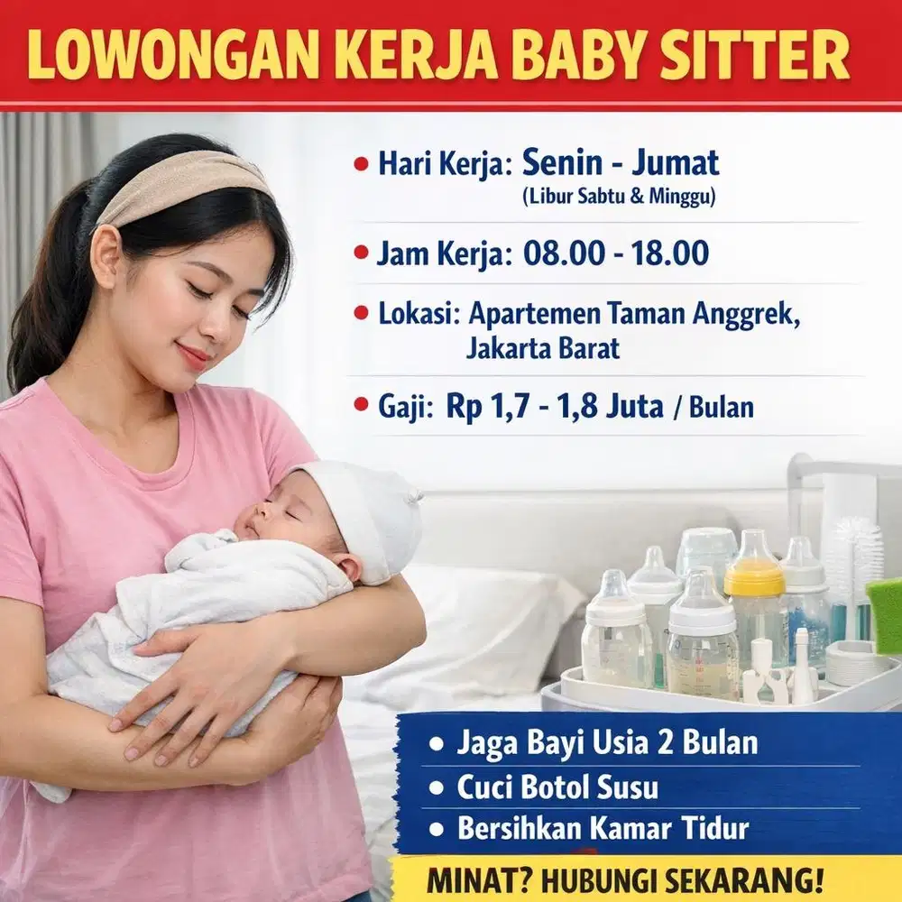 Lowongan kerja babysitter