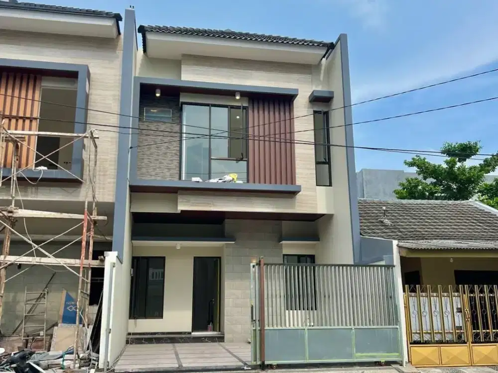 DIjual rumah baru wisma mukti klampis