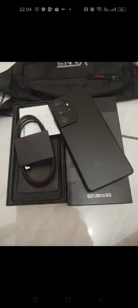 samsung s21 ultra, ram 12/256Gb, fullset ori sein mulus nominus