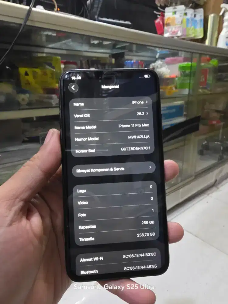 Iphone 11 promax 256gb inter all operator