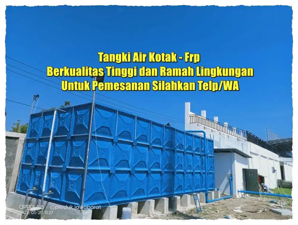 Roof Tank - Tangki Air - Tangki Panel - Panel Tank - Tangki FRP