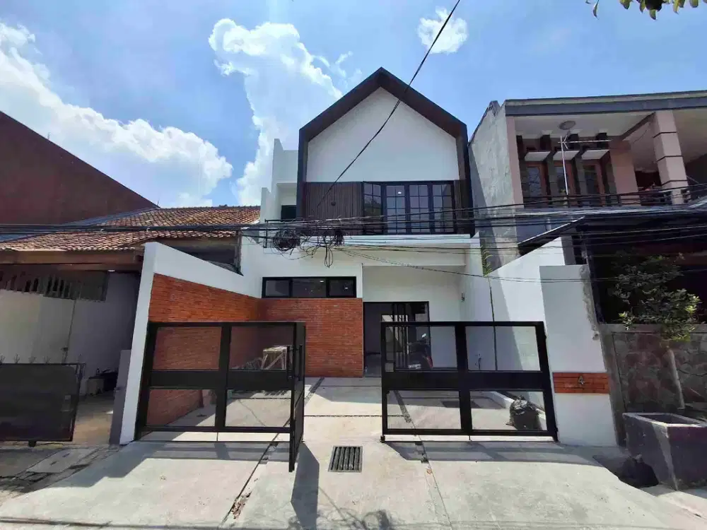 dijual rumah baru cantik 5 kamar tidur di antapani bandung bisa kpr