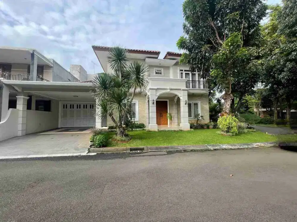 rumah hoek dekat tol stasiun sektor 9 bintaro jaya