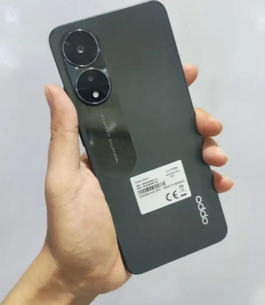 Jual oppo A78 4G, 8+8/256, black, hp mulus dan lengkap bawaan. Nego